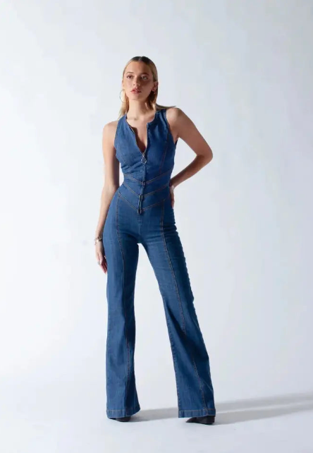 Denim Jumpsuit - Ravola.se