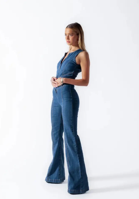 Denim Jumpsuit - Ravola.se