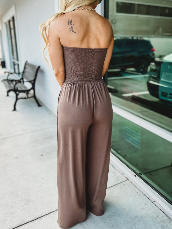 Off-Shoulder Jumpsuit - Ravola.se