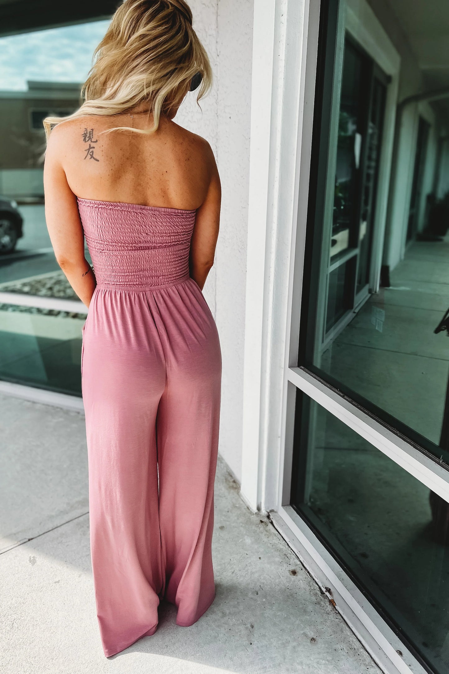 Off-Shoulder Jumpsuit - Ravola.se