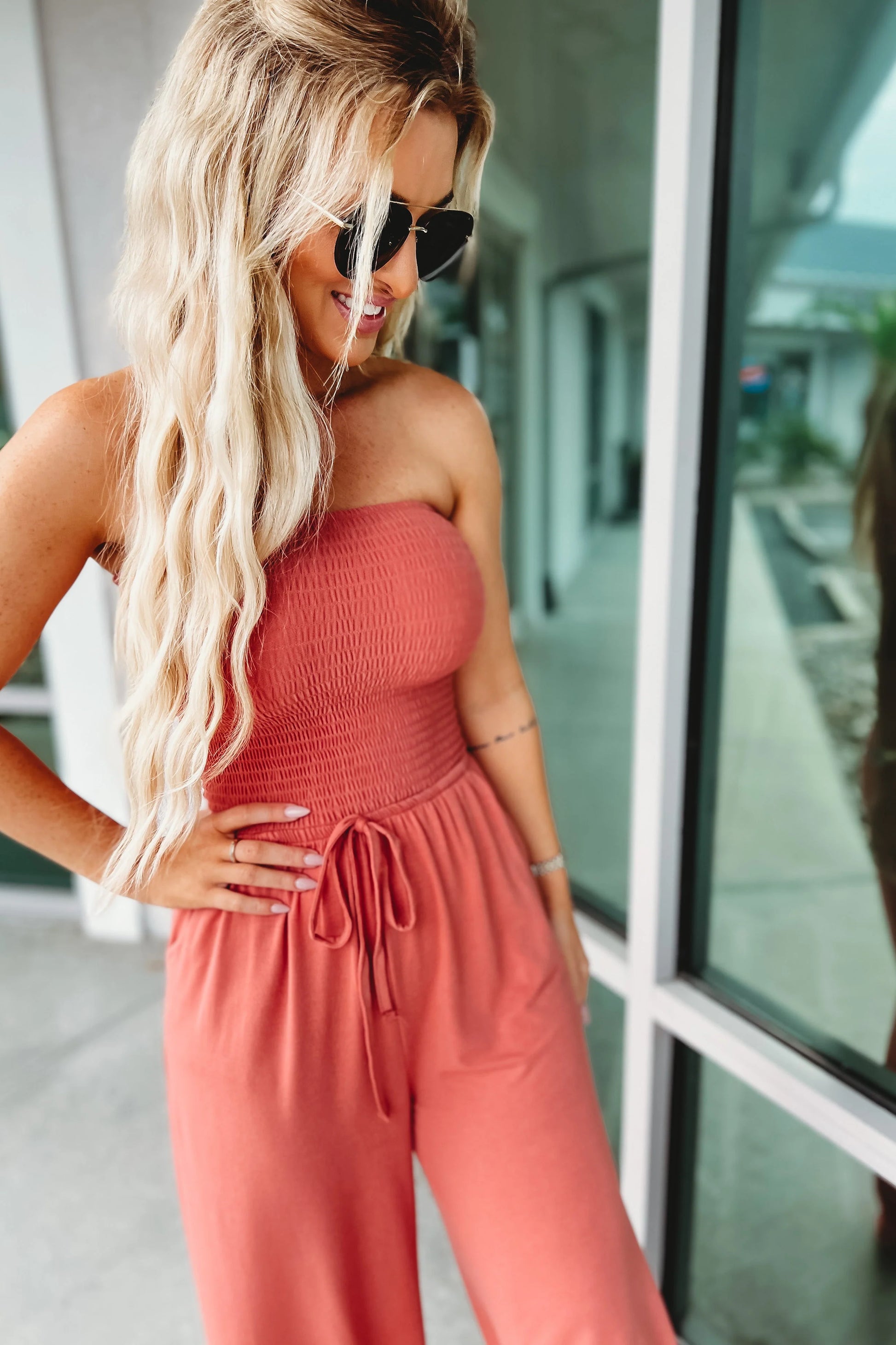 Off-Shoulder Jumpsuit - Ravola.se